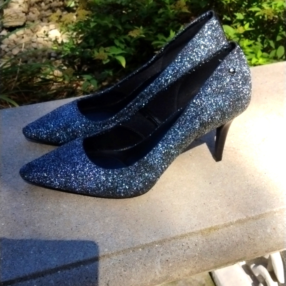 Simply Vera Vera Wang Sparkle Dress Pump Shoe Size 9.5